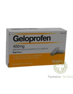 GELOPROFENO 400 mg 12 SAQUETAS IBUPROFENO PÓ PARA...