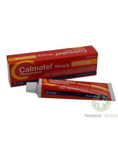 CALMATEL 18 mg/g CREME 1 BISNAGA 60 g