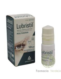 LUBRISTIL SOLUÇÃO OFTÁLMICA LUBRIFICANTE 10 ML MULTIDOSE...