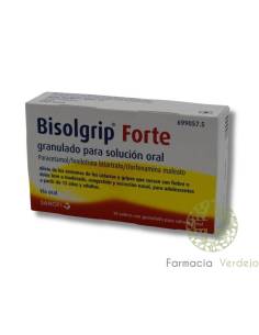 BISOLGRIP FORTE 10 SACHÊS PARA SOLUÇÃO ORAL Alívio rápido...