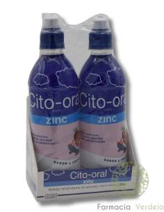 CITO-ORAL JUNIOR ZINC 500 ML 2 Frascos Reidratante para...