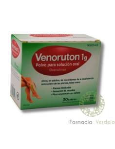 VENORUTON OXERUTINAS 1 g 30 SAQUETAS PÓ PARA SOLUÇÃO ORAL
