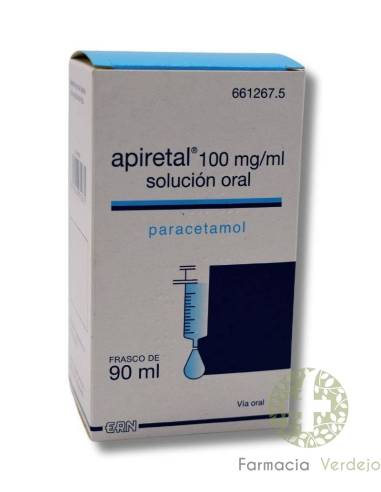 APIRETAL 100 MG/ML SOLUÇÃO ORAL 1 frasco 90 ml...