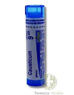 CAUSTICUM 9CH GRANULOS TUBO SIMPLE BOIRON rigidez,...
