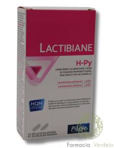 LACTIBIANE HPY PILEJE 14 + 28 CAPS REFUERZO DE ESTOMAGO E...