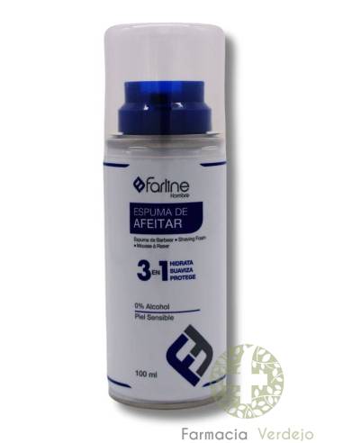 FARLINE ESPUMA DE BARBEAR PARA PELE SENSÍVEL 100 ML