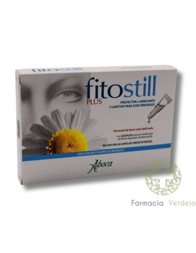 FITOSTILL PLUS GOTAS OCULARES ESTERILES MONODOSIS 0.5 ML Protege, calma y lubrica los ojos