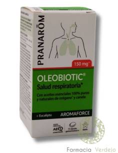 OLEOBIOTIC SAÚDE RESPIRATÓRIA PRANAROM 15 CÁPSULAS
