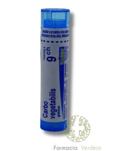 CARBO VEGETABILIS 9CH GRÂNULOS TUBO ÚNICO BOIRON