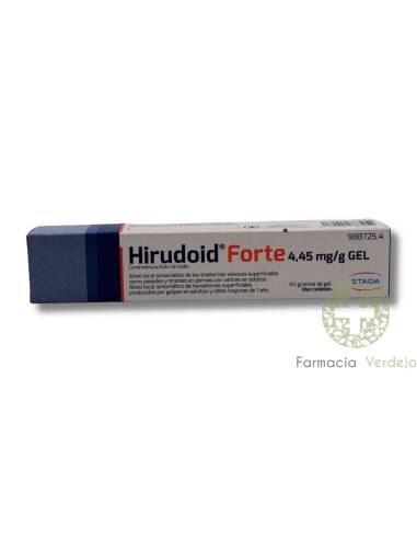 HIRUDOID FORTE 4,45 mg/g SKIN GEL 1 TUBO 60 g DOENÇA VENOSA