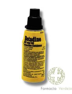 BETADINE 100 mg/ml SOLUCION CUTANEA 125 ml Antiséptico...