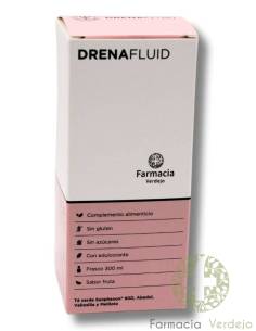 VERDEJO DRENAFLUID PHARMACY 300ML Ajuda a eliminar o...