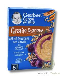 GERBER AVEIA COM AMEIXA 1 CASO 6 MESES MINGAU 250 G