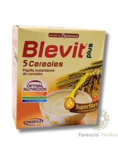 Comprar Blevit Plus Superfibra Sin Gluten 600 G - Papilla