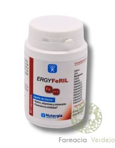 ERGYFERIL  60 CAPS  NUTERGIA Ayuda a mantener un buen...