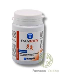 ERGYACTIV 30 CÁPSULAS NUTERGIA Adaptação ao esforço