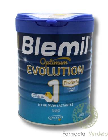 Blemil Optimum Evolution 1 leche en polvo para lactantes 800gr