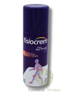 FISIOCREM SPRAY ACTIVE ICE  150 ML Alivio del dolor...