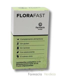 VERDEJO FLORAFAST FARMÁCIA 12 SACHES STICK Ativador...