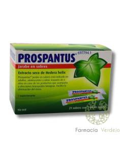 PROSPANTUS 21 STICKS SYRUP 5 ML Ajuda a tossir e remover...