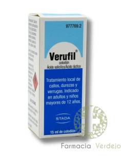 VERUFIL 15 ml Tratamento local de verrugas, calos e calos