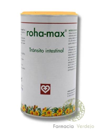 ROHA MAX 130 G Ayuda a regular el tránsito intestinal de modo natural