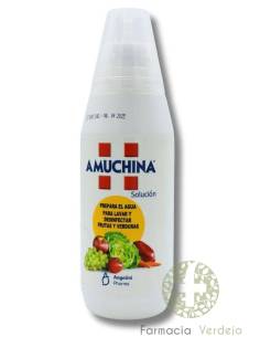 AMUKINA SOLUTION 500 ML Ajuda a desinfetar frutas e vegetais