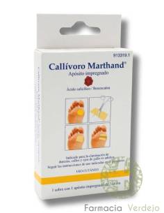 CALLIVORO MARTHAND 1 APOSITO IMPREGNADO 7 x 4 cm ELIMINA...