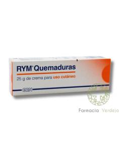 RYM QUEMADURAS  25 G Cura de quemaduras y heridas