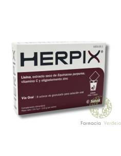 HERPIX  8 SOBRES PARA SOLUCION ORAL Nutrientes que ayudan...