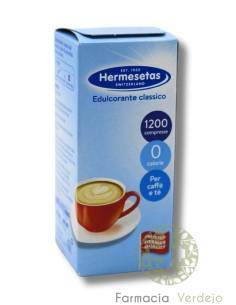 HERMESETAS ORIGINAL SACARINA 1200 COMPRIMIDOS Sustitutivo...