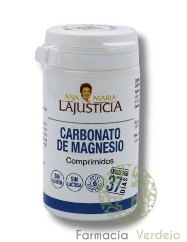 CARBONATO DE MAGNESIO  75 COMP ANA Mª LAJUSTICIA