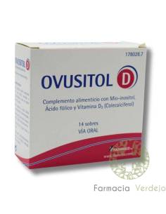 OVUSITOL D 14 SACHETS Suplemento alimentar para idade fértil