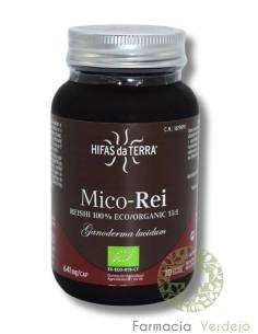 MICO-REI 70 REISHI CÁPSULAS 100% HIFAS DA TERRA Extrato...