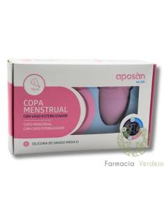 APOSAN MUJER COPA MENSTRUAL 1 UNIDAD TALLA L