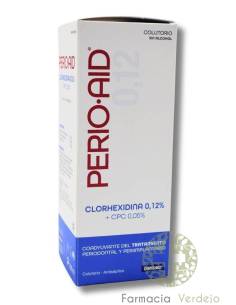 PERIO AID 0.12 TRATAMIENTO COLUTORIO CLORHEXIDINA...