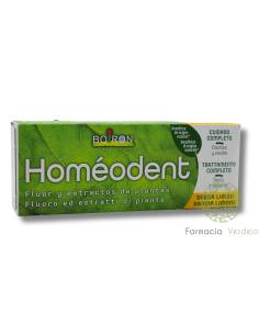 HOMEODENT PASTA DENTAL  LIMON 75 ML SIN MENTA Con flúor y...