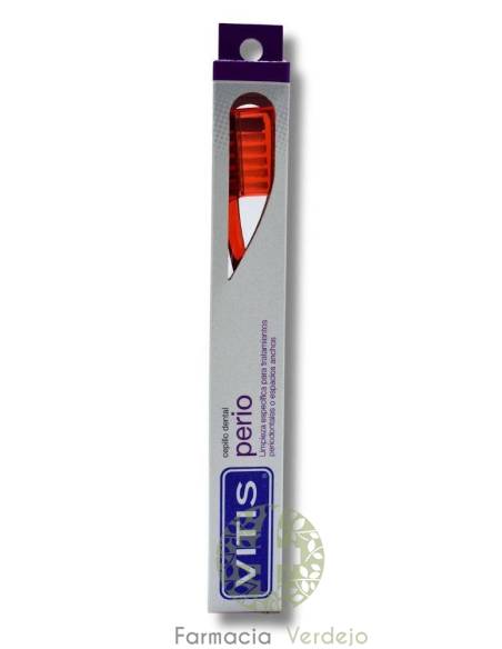 CEPILLO DENTAL ADULTO VITIS PERIO Para tratamientos periodontales o espacios anchos