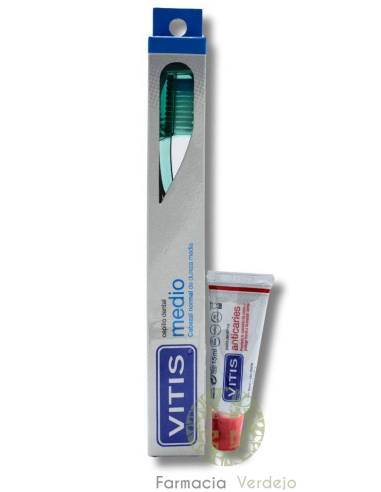 VITIS MEDIUM ADULT TOOTHBRUSH Cabeça normal...