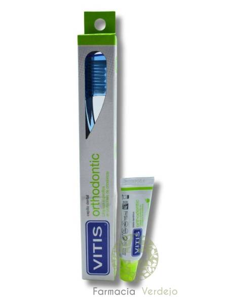 CEPILLO DENTAL ORTODONCIA VITIS ORTHODONTIC Limpieza específica de ortodoncia