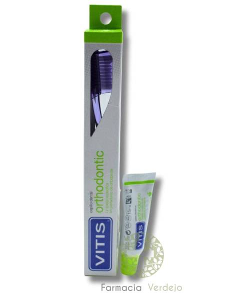 CEPILLO DENTAL ORTODONCIA VITIS ORTHODONTIC Limpieza específica de ortodoncia