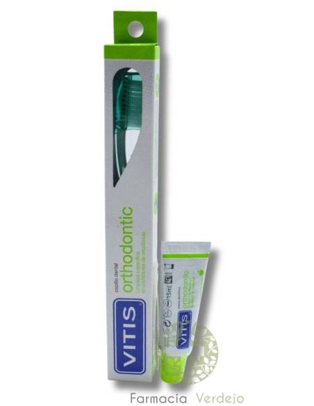 CEPILLO DENTAL ORTODONCIA VITIS ORTHODONTIC Limpieza específica de ortodoncia