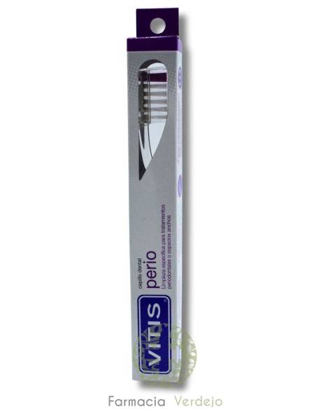 CEPILLO DENTAL ADULTO VITIS PERIO Para tratamientos periodontales o espacios anchos