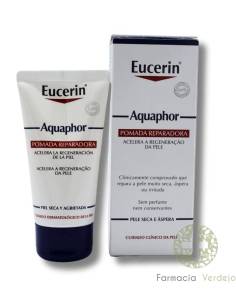 EUCERIN AQUAPHOR POMADA REPARADORA  45 ML Acelera la...