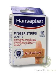 HANSAPLAST TIRAS ADHESIVAS PARA DEDOS APOSITO ADHESIVO 16...