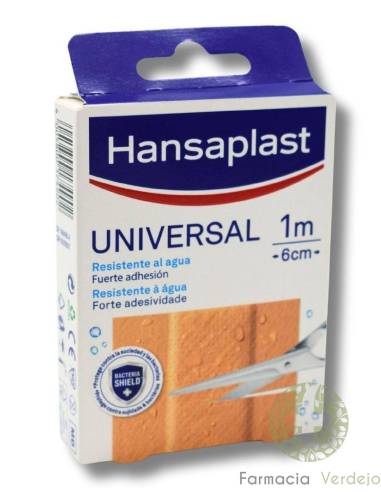 HANSAPLAST UNIVERSAL TIRA ADESIVA 1 X 6 CM