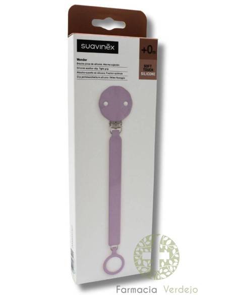 BROCHE DE PINZA SILICONA SUAVINEX WONDER INTENSE 1 UNIDAD