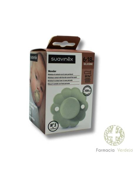 CHUPETE SILICONA FISIOLOGICO SUAVINEX WONDER SX PRO SOFT 6 - 18 MESES 1 UNIDAD
