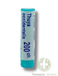 THUYA OCCIDENTALIS 200CH TUBO DE DOSE DE GLÓBULOS ÚNICOS...
