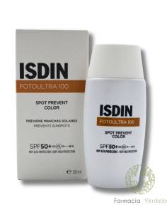 FOTOULTRA 100 SPOT PREVENT COR ISDIN FPS 50